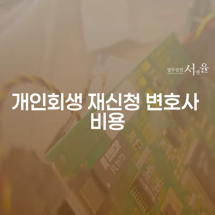 개인회생 재신청 변호사 비용, 어떻게 절감할 수 있을까요?