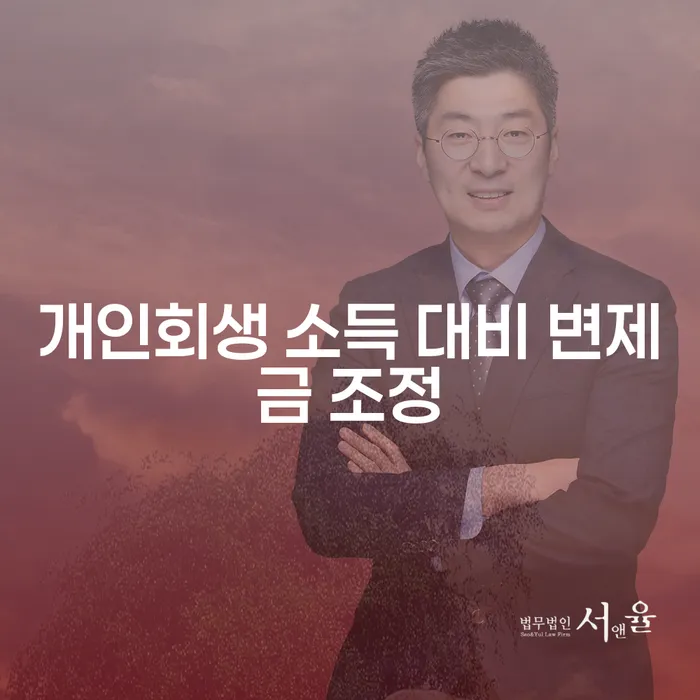 개인회생 소득 대비 변제금 조정, 어떻게 해야 할까요?
